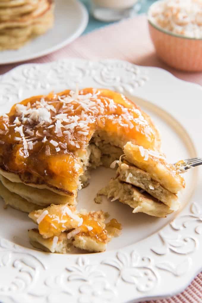toasted coconut pancakes - Article 3